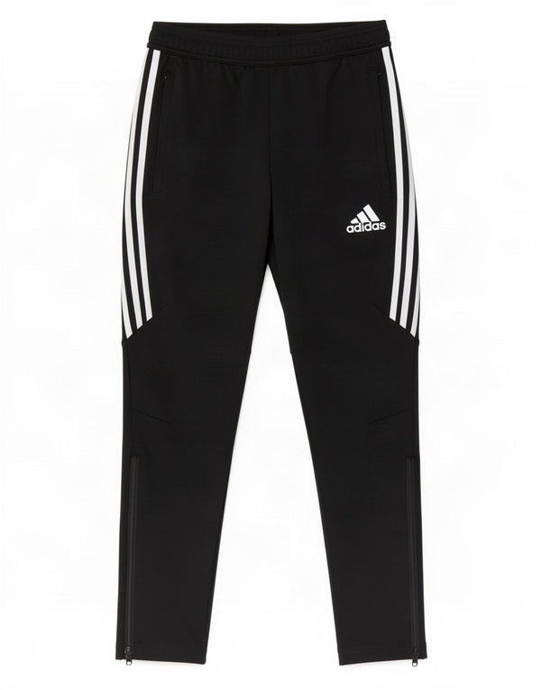 Adidas Mujer Climalite Chándal Pantalones UK 10 Pequeño Negro Poliéster