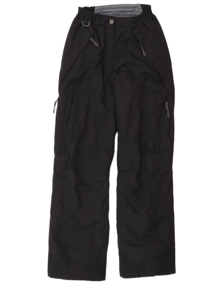 Helly Hansen Pantalones de esquí para mujer UK 6 XS Black Nylon