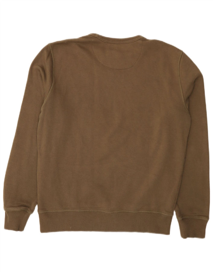 French Connection Sudadera con Capucha para Hombre Jersey Grande Caqui De Algodón