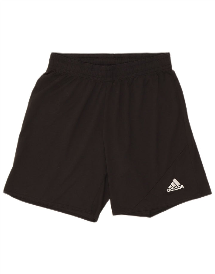 Adidas Mens Climalite Sport Shorts Medio Negro Poliéster