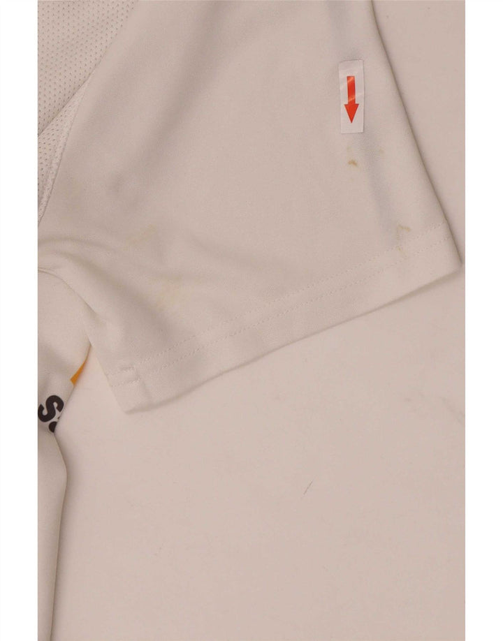 Camiseta Nike Hombre Graphic Top Medium Blanco Poliéster Deportes