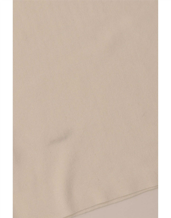 Topshop Top corto con cuello halter para mujer UK 8 Small Viscosa blanca