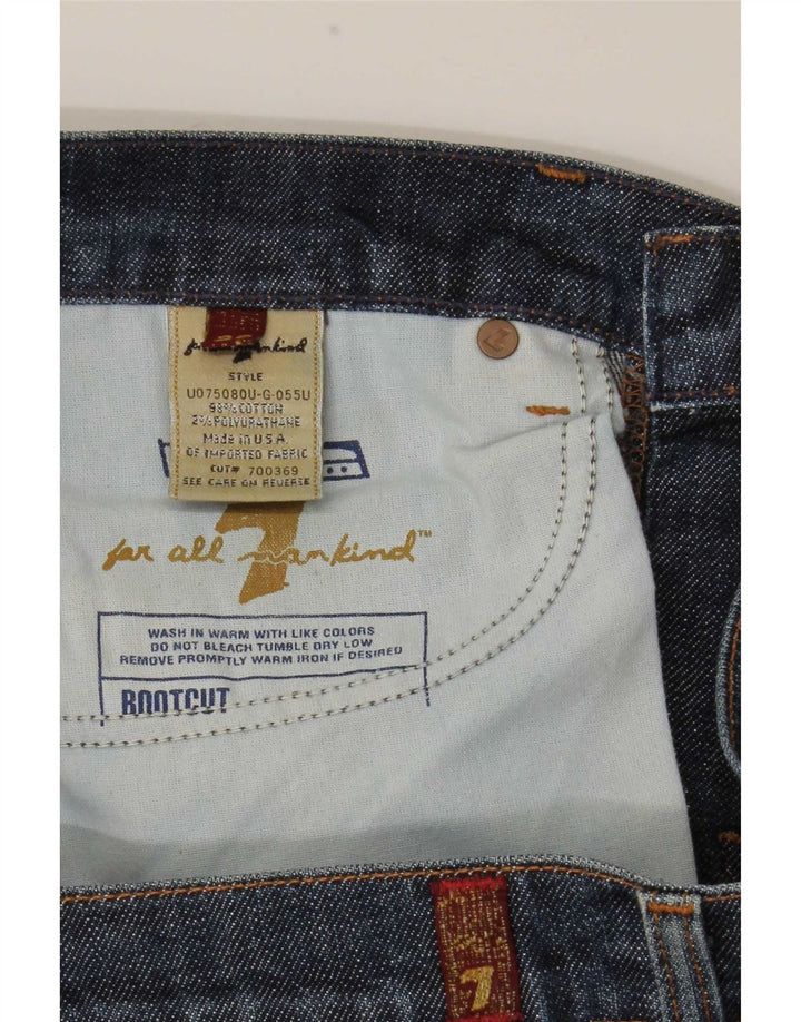 Vaqueros Bootcut para mujer 7 For All Mankind W29 L32 Algodón azul