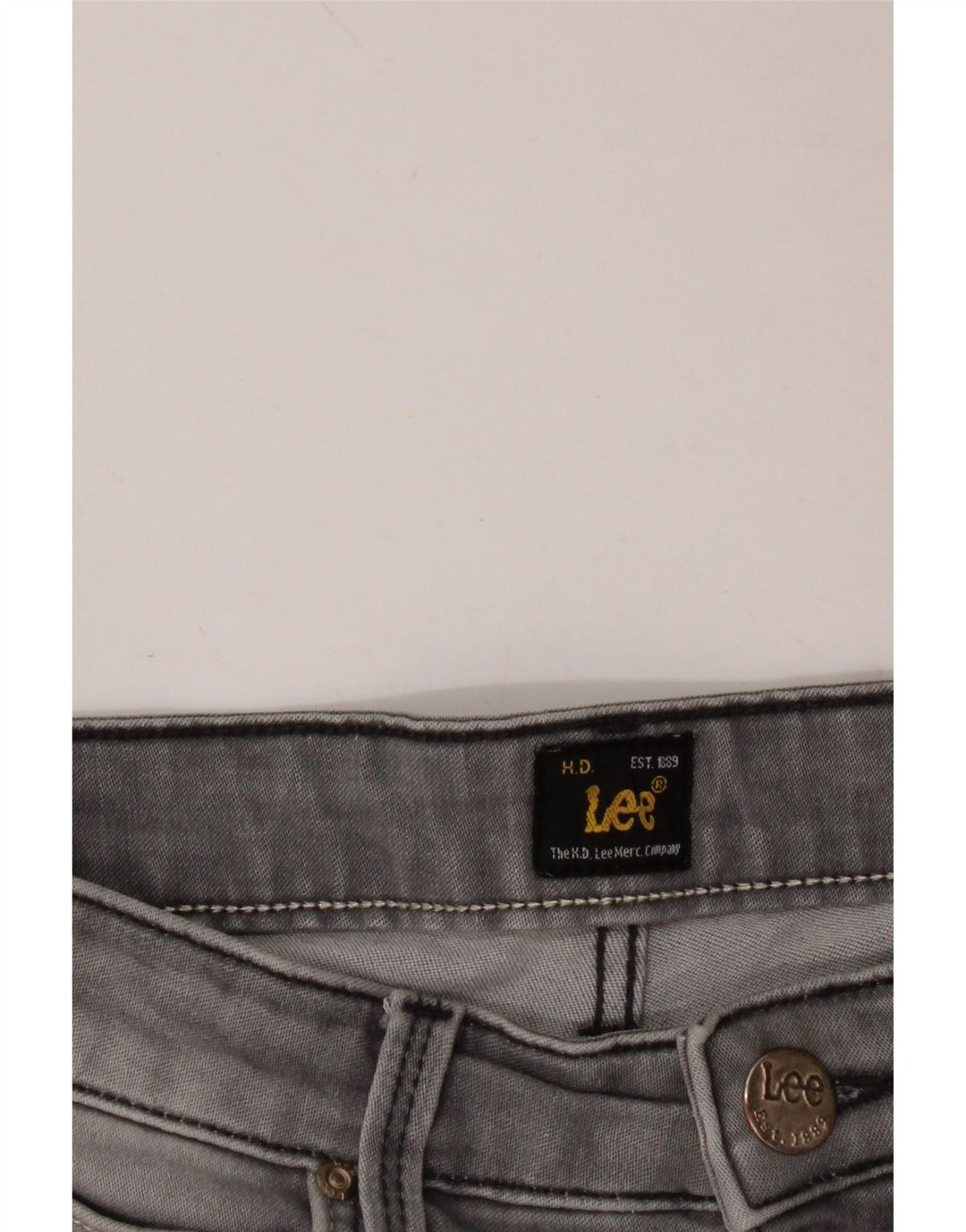 Vaqueros ajustados para mujer LEE W28 L28 Gris