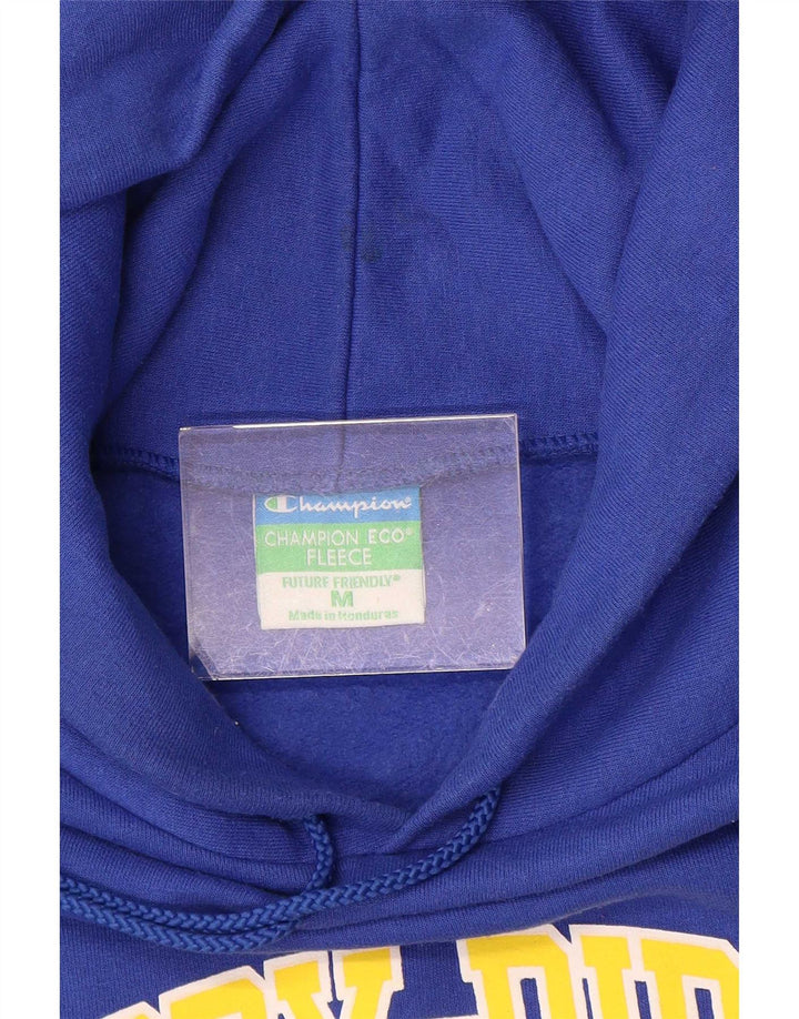 Champion Sudadera Con Capucha Gráfica De Algodón Azul Medio