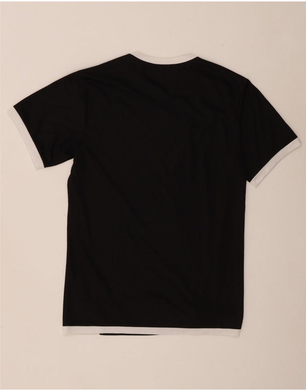 Puma Hombre Camiseta Top Small Negro Colorblock Poliéster