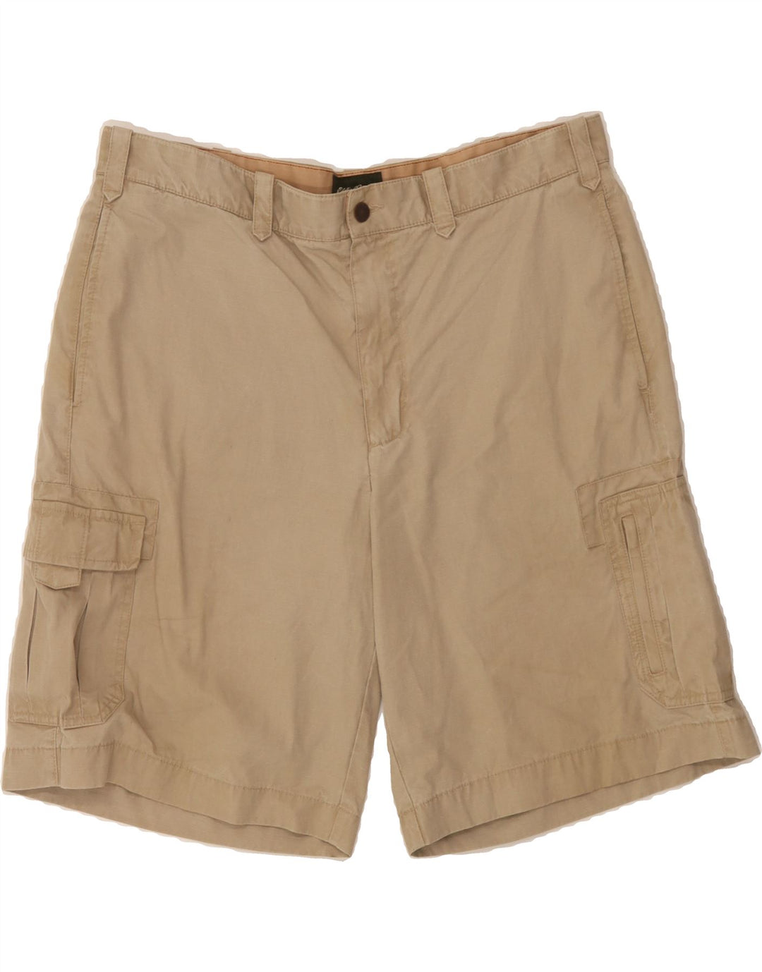EDDIE BAUER Mens Cargo Shorts W40 XL  Beige Cotton Vintage Eddie Bauer and Second-Hand Eddie Bauer from Messina Hembry 