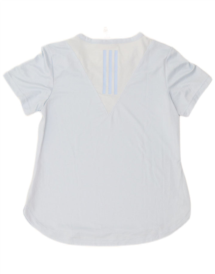 ADIDAS Camiseta gráfica para mujer Top UK 40/40 Grande Azul