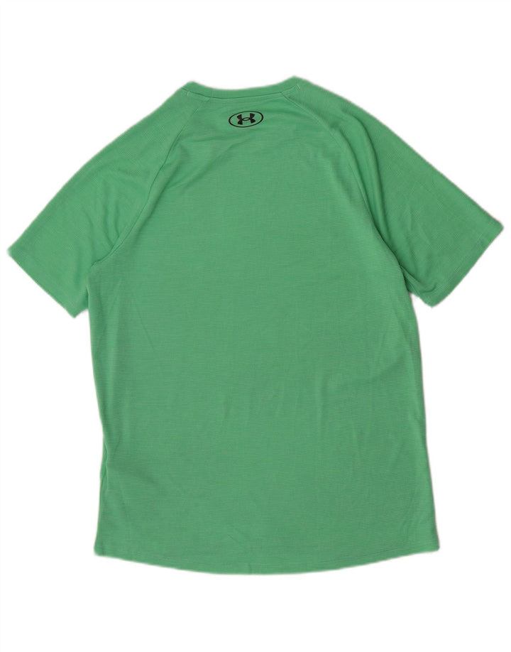 Camiseta Under Armour Hombre Top Small Verde Poliéster