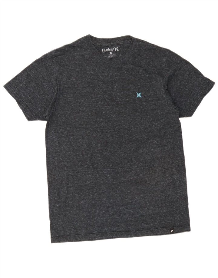 Hurley - Camiseta gráfica para hombre, parte superior de algodón gris medio