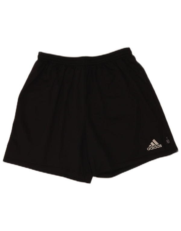 Adidas Mens Climalite Sport Shorts Grande Negro Poliéster