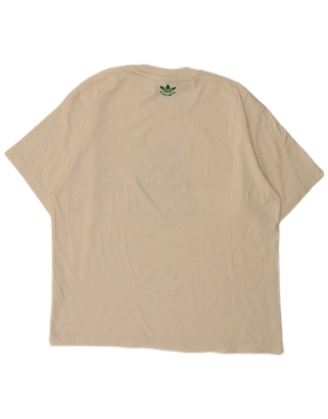 Adidas Hombre Camiseta Gráfica Top Mediano Blanco
