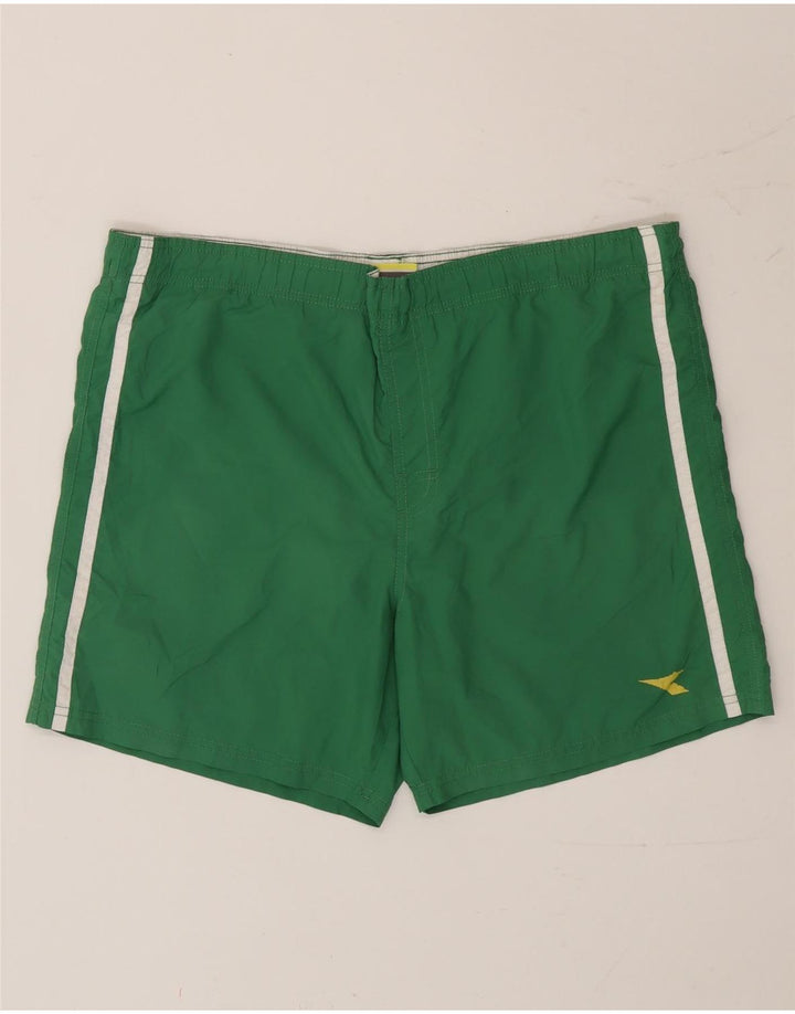 Diadora Bañador Corto Hombre 2XL Verde Poliéster