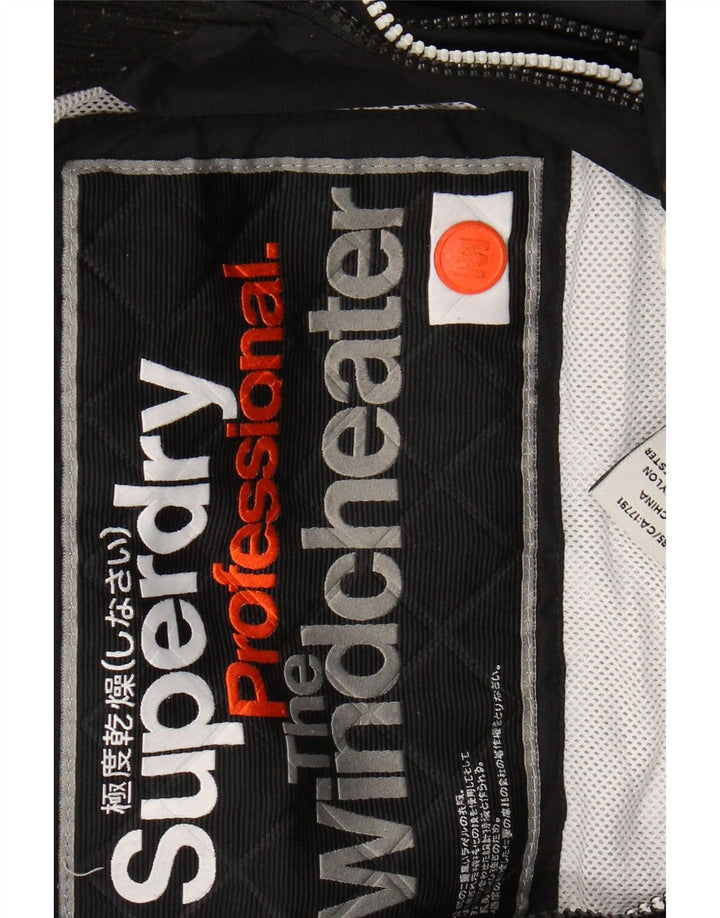 SUPERDRY Chaqueta cortavientos The Windcheater para mujer UK 40 Medium Black