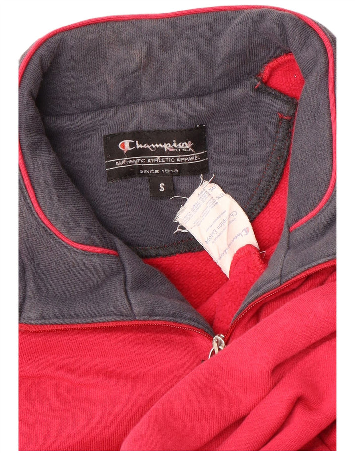 Champion Chaqueta de chándal extragrande para mujer UK 10 Small Red Cotton