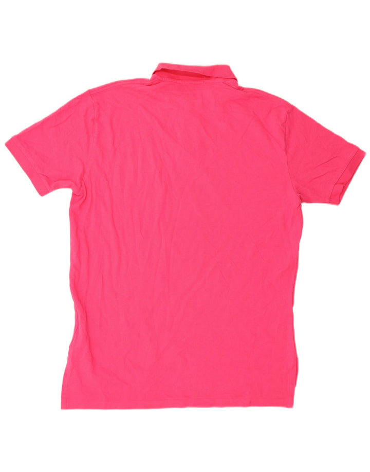 Camisa Polo Ralph Lauren para hombre grande de algodón rosa