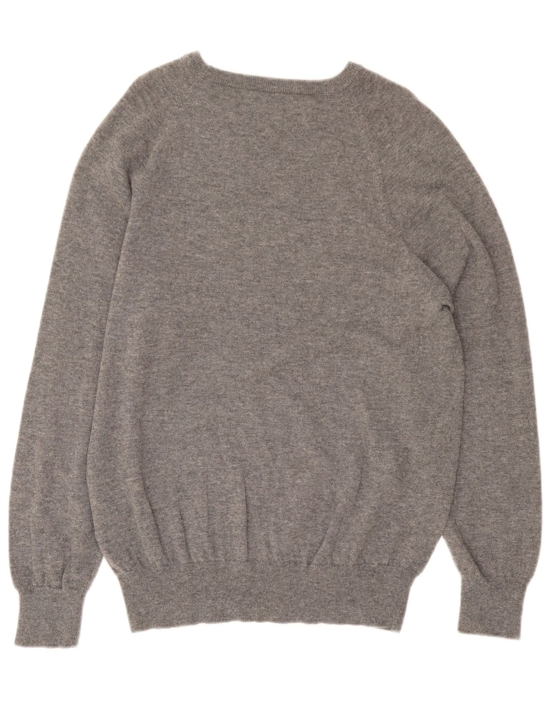 Kappa Hombre Jersey Con Cuello Barco Sueter Gris Medio Argyle/Lana Diamante