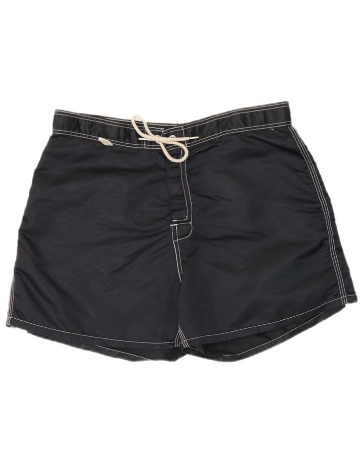 Sundek Bañador Hombre Mediano Nylon A Rayas Negro