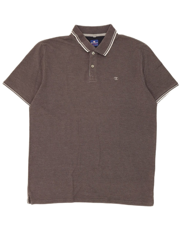 Champion Polo Hombre XL Algodón Gris