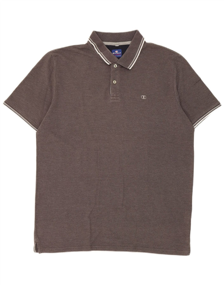Champion Polo Hombre XL Algodón Gris