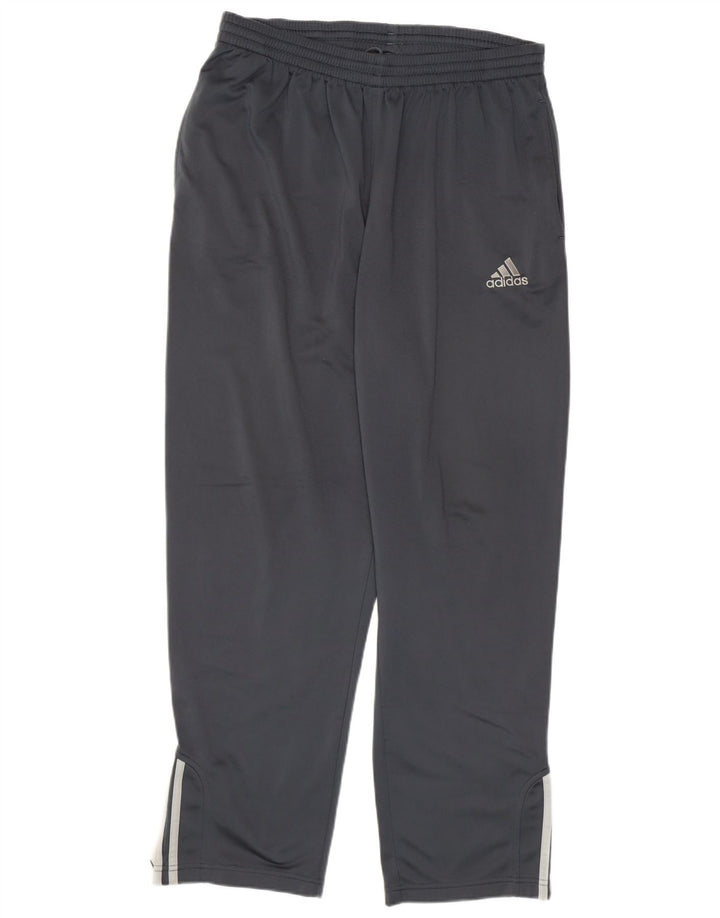 ADIDAS Pantalones de chándal para hombre UK 42/44 Large Azul marino Poliéster