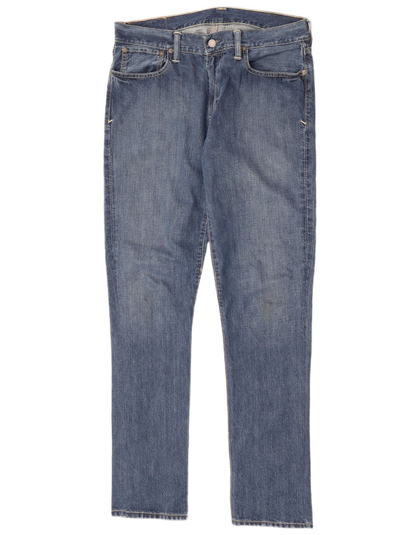 Polo Ralph Lauren Vaqueros pitillo para hombre W32 L34 Algodón azul