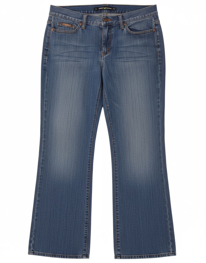 DKNY Womens Bootcut Jeans US 10 Large W32 L31 Blue Cotton