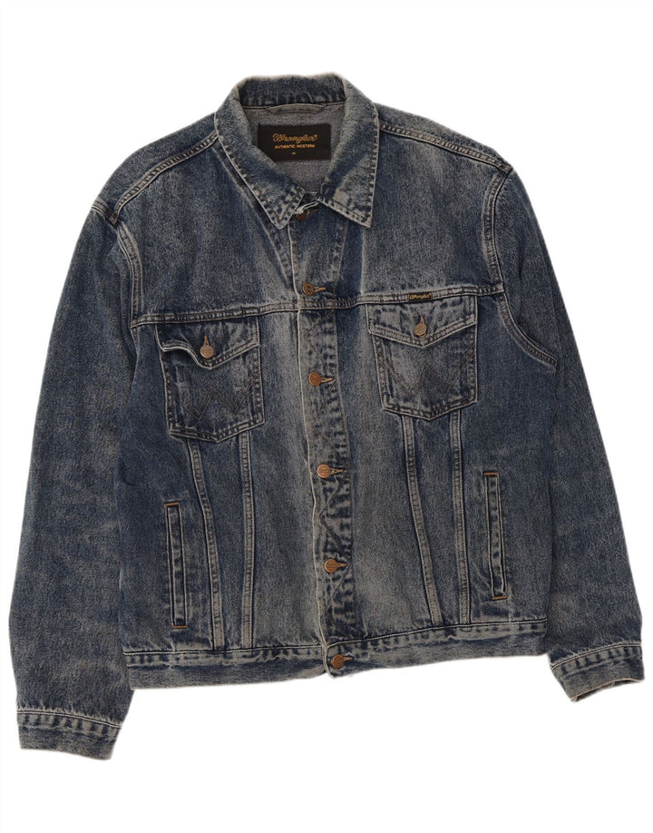 Wrangler Chaqueta vaquera para hombre UK 42 XL Algodón azul
