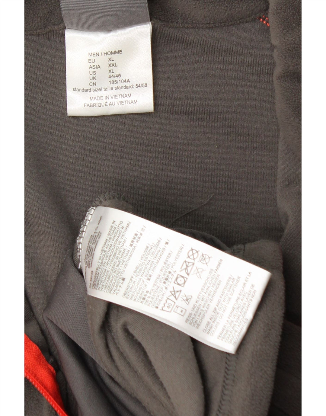 Jack Wolfskin Chaqueta Polar Hombre UK 44/46 XL Gris Poliéster