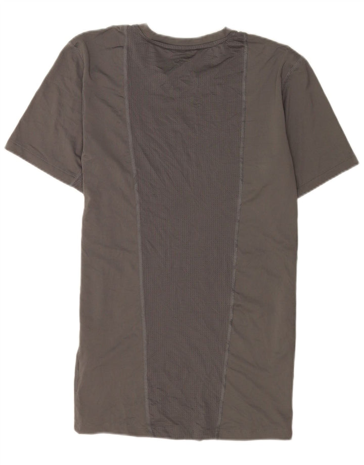 Adidas Hombre Camiseta Top Grande Gris Poliéster