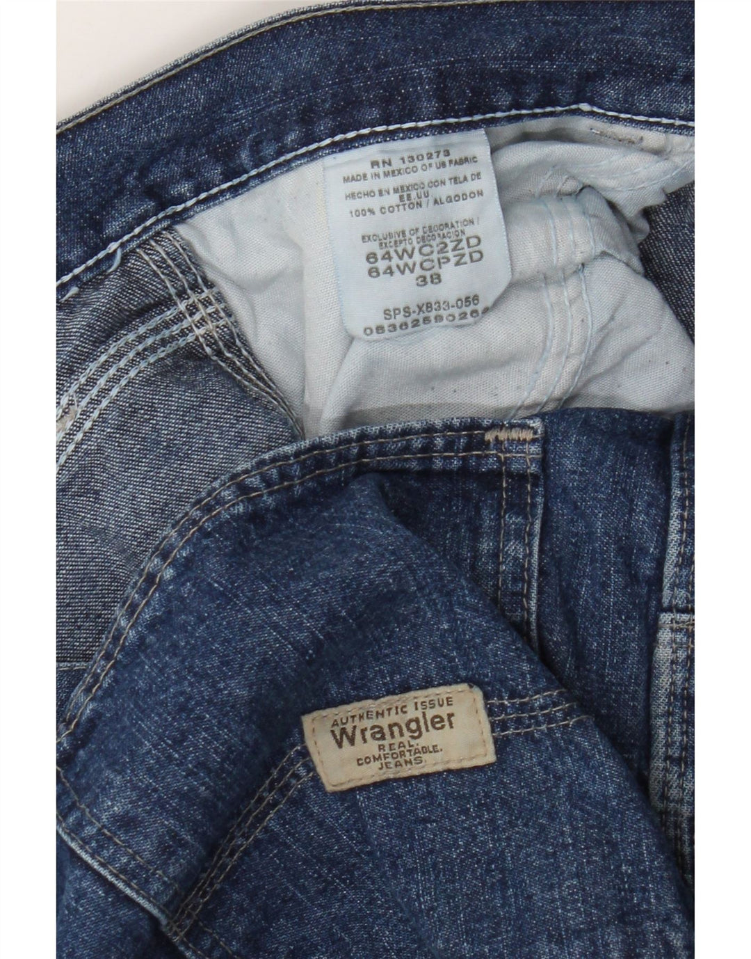 Wrangler Pantalones cortos vaqueros cargo para hombre W38 XL Algodón azul