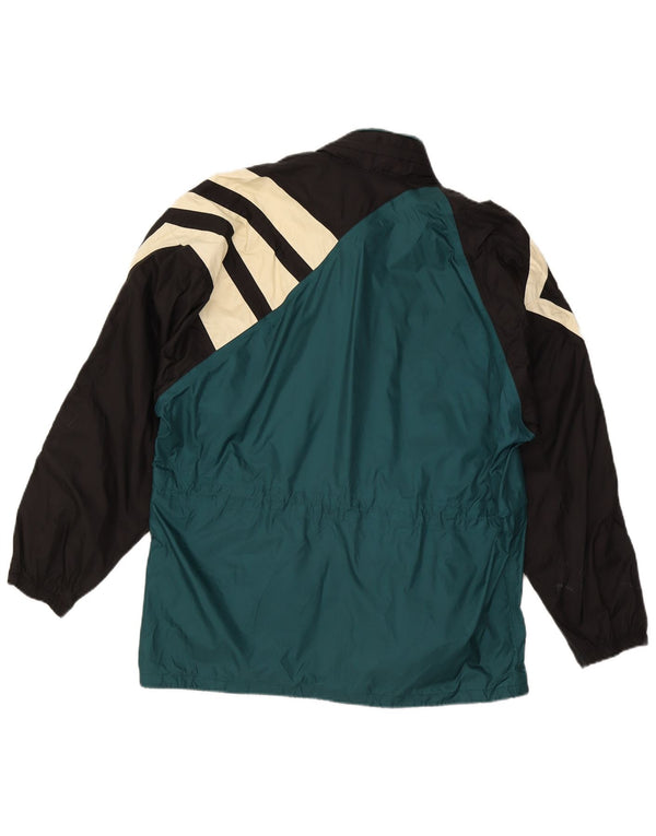 Adidas - Chaqueta de chándal holgada para hombre, talla 36/38, color verde pequeño