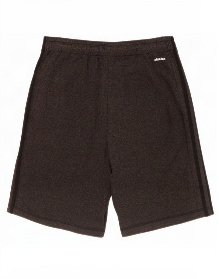 Adidas Mens Climalite Sport Shorts Pequeño Gris Poliéster