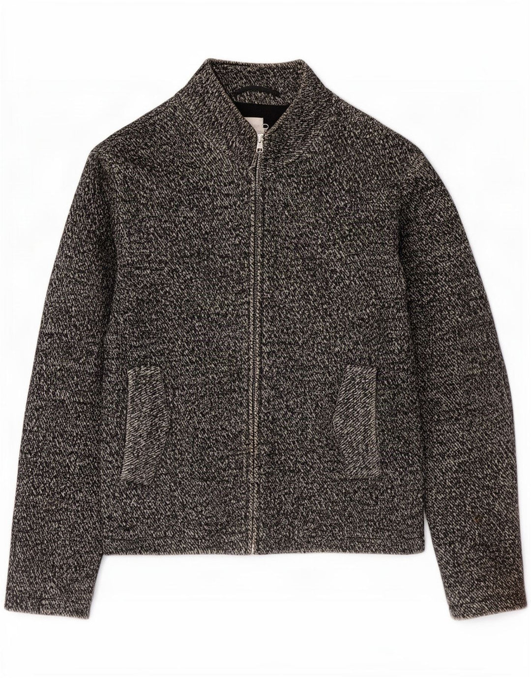 Chaqueta bomber para hombre Reiss ES 38 Algodón moteado gris medio