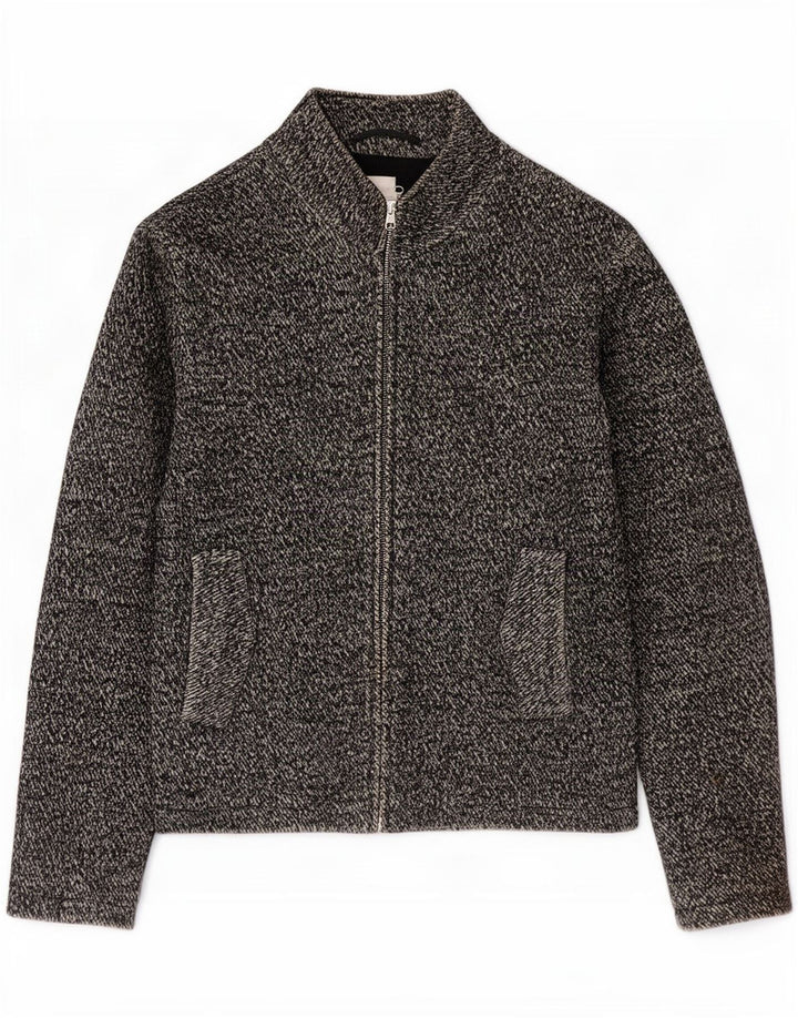 Chaqueta bomber para hombre Reiss ES 38 Algodón moteado gris medio