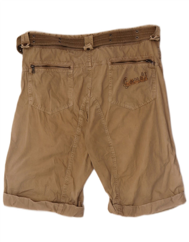 Gaudí Pantalones cortos cargo para hombre IT 52 XL W38 Algodón beige