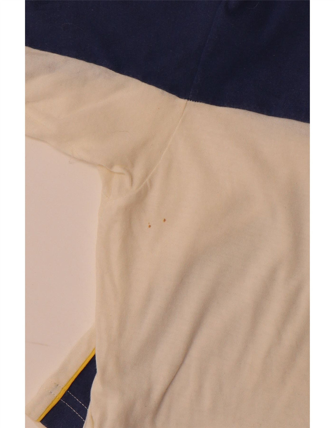 COLMAR Camiseta gráfica para hombre Top Medium White Colourblock Cotton Sports