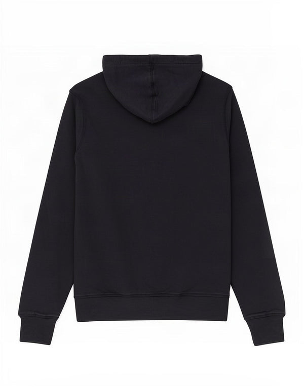 Tommy Hilfiger Mens Graphic Hoodie Jumper Large Navy Blue Cotton