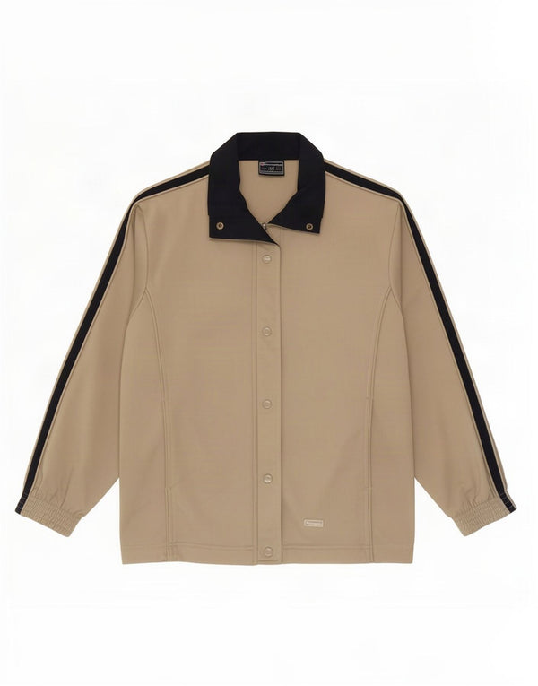 Champion Chaqueta de chándal para mujer UK 44 Medium Beige Colorblock
