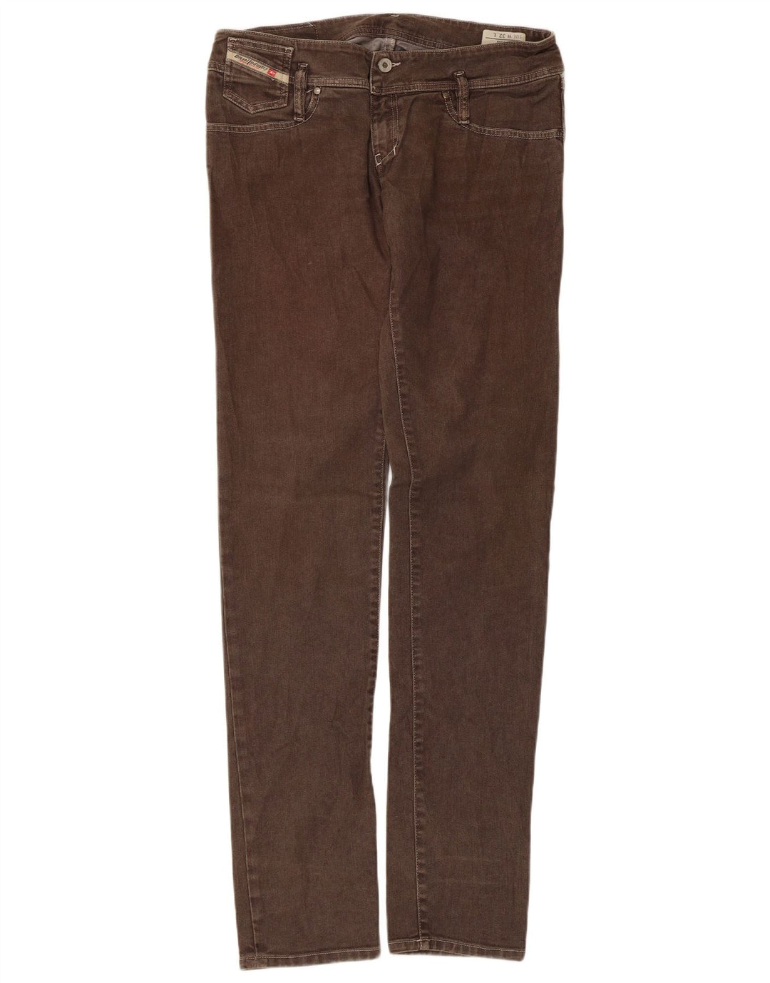 Vaqueros Slim Mujer Diesel W32 L35 Algodón Marrón