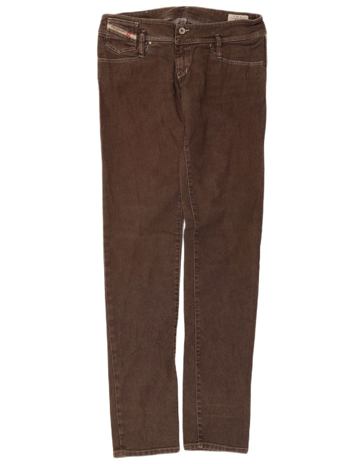 Vaqueros Slim Mujer Diesel W32 L35 Algodón Marrón
