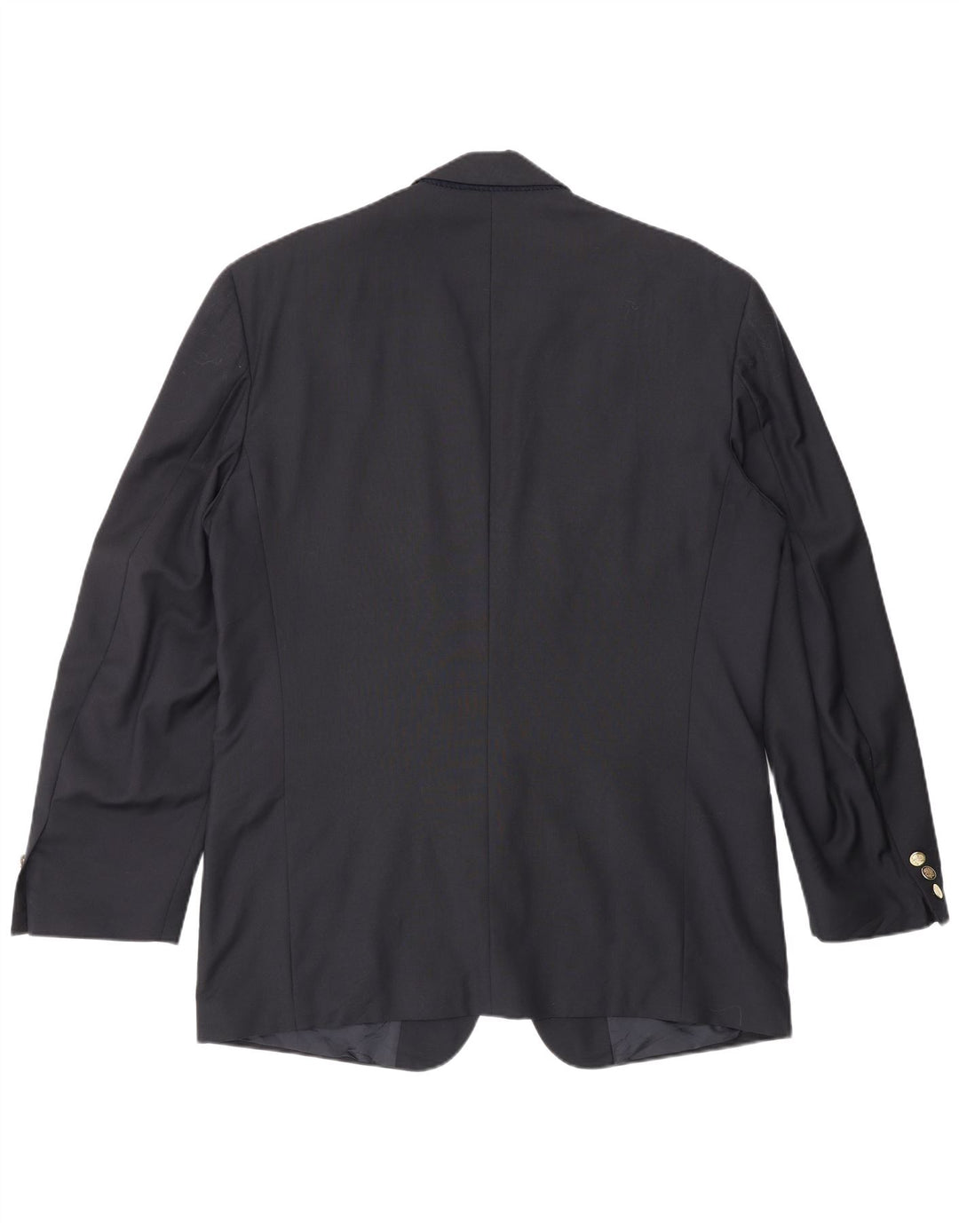 Yves Saint Laurent Chaqueta blazer de 2 botones para hombre IT 52 XL Lana virgen azul marino