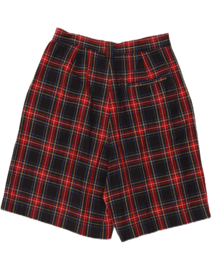 Pantalones cortos chinos con pinzas Gap para hombre W30 Medium Black Check
