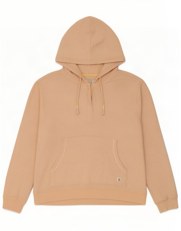 Fat Face Jersey con capucha extragrande para mujer UK 46 Large Beige Cotton