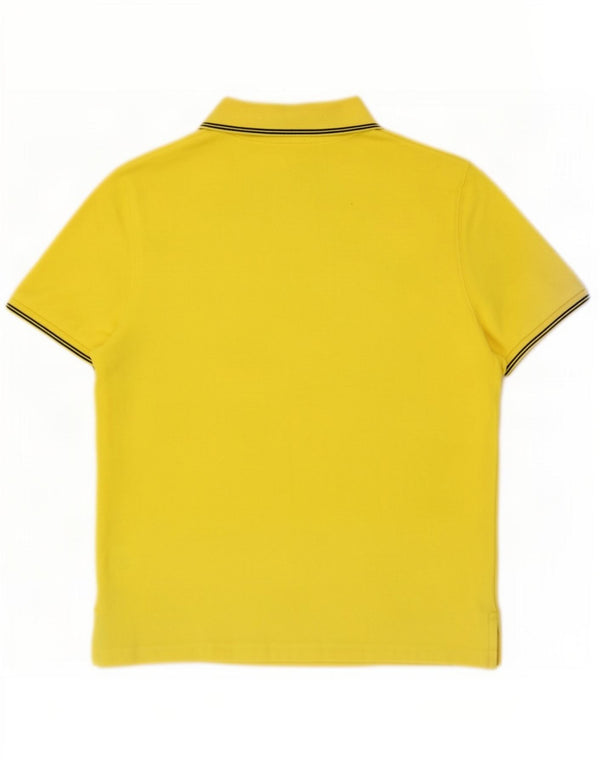 Hugo Boss Polo para niño 13-14 años Small Amarillo Algodón