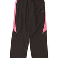 REEBOK Pantalones de chándal para mujer UK 44 Large Negro Colorblock Poliéster