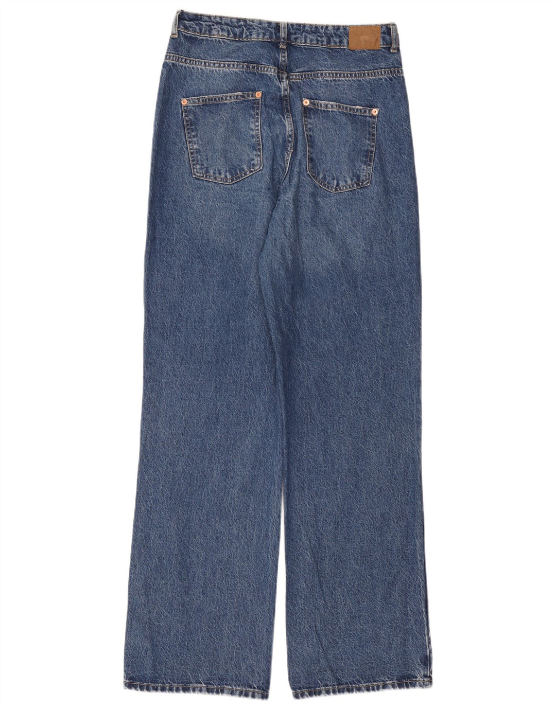 Zara Jeans Rectos Mujer EU 40 Medium W30 L33 Algodón Azul