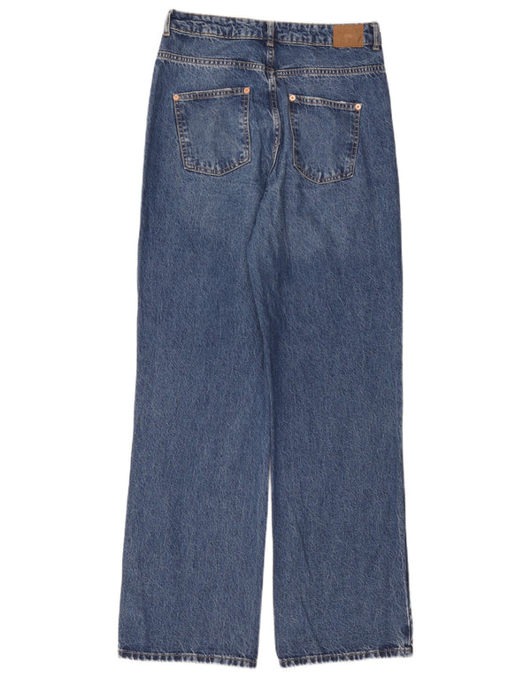 Zara Jeans Rectos Mujer EU 40 Medium W30 L33 Algodón Azul
