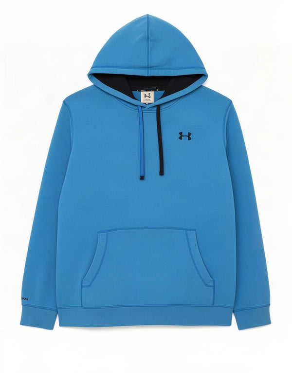 Under Armour Jersey con capucha holgado para hombre XL Algodón azul
