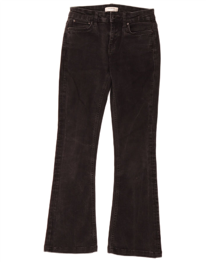 Zara Vaqueros Acampanados Mujer EU 34 2XS W24 L28 Negro